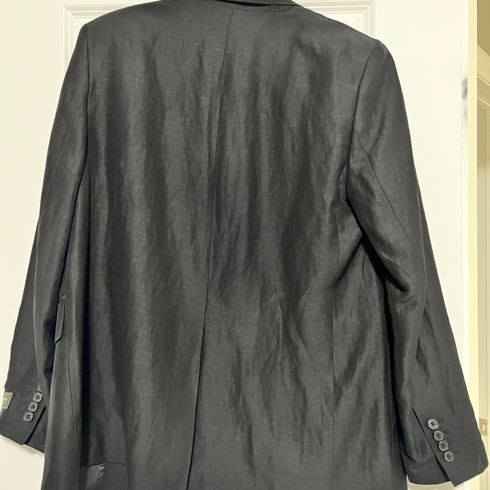 Babaton New Agency Linen Blazer M - Picture 9 of 11